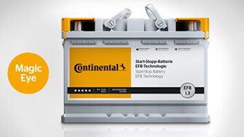CONTINENTAL - CONTITECH 2800012005280 - Bateria Start Stop Continental  tecnologia EFB LB4 75AH / 730