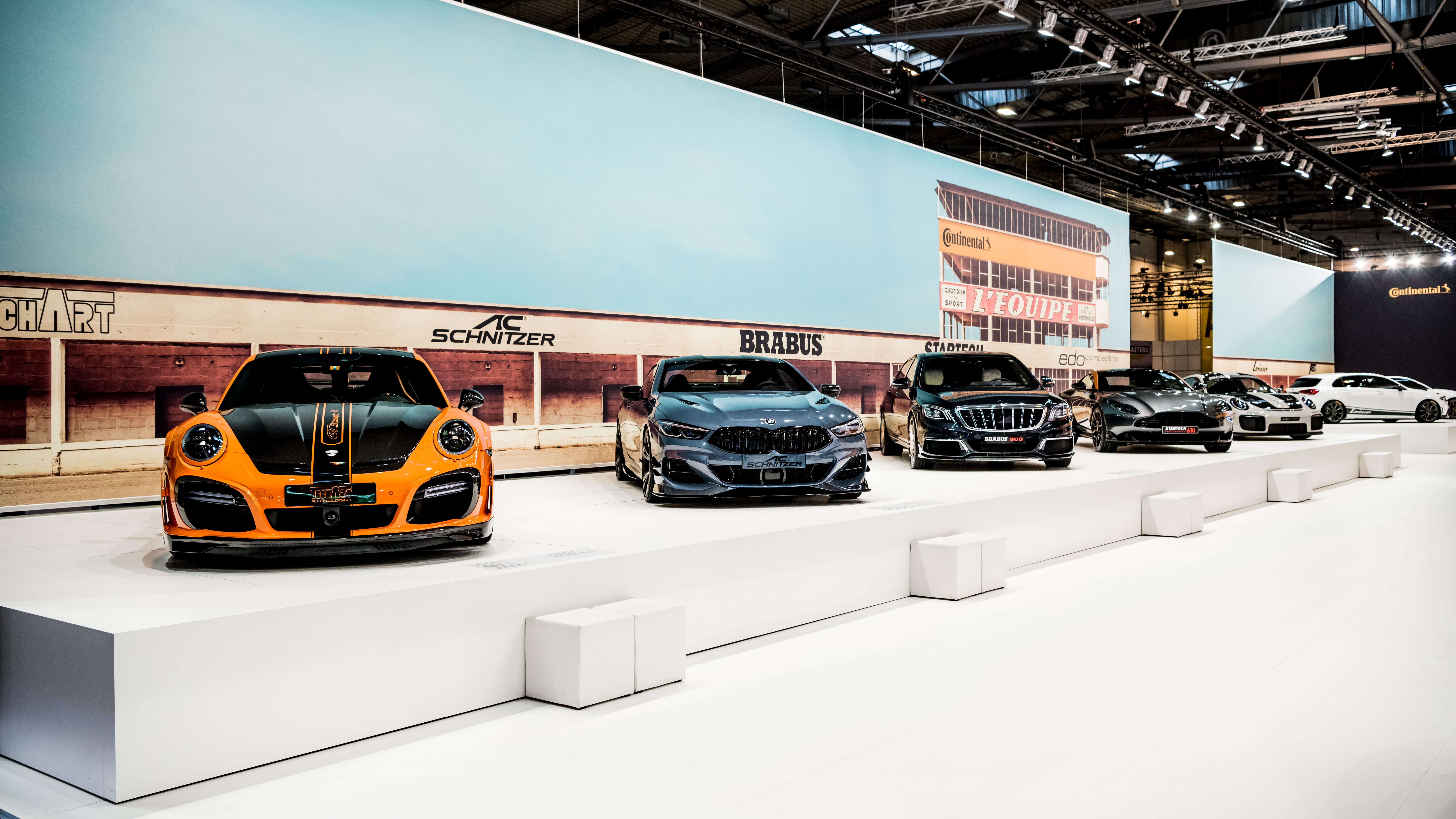 Standansicht auf der Motorshow in Essen