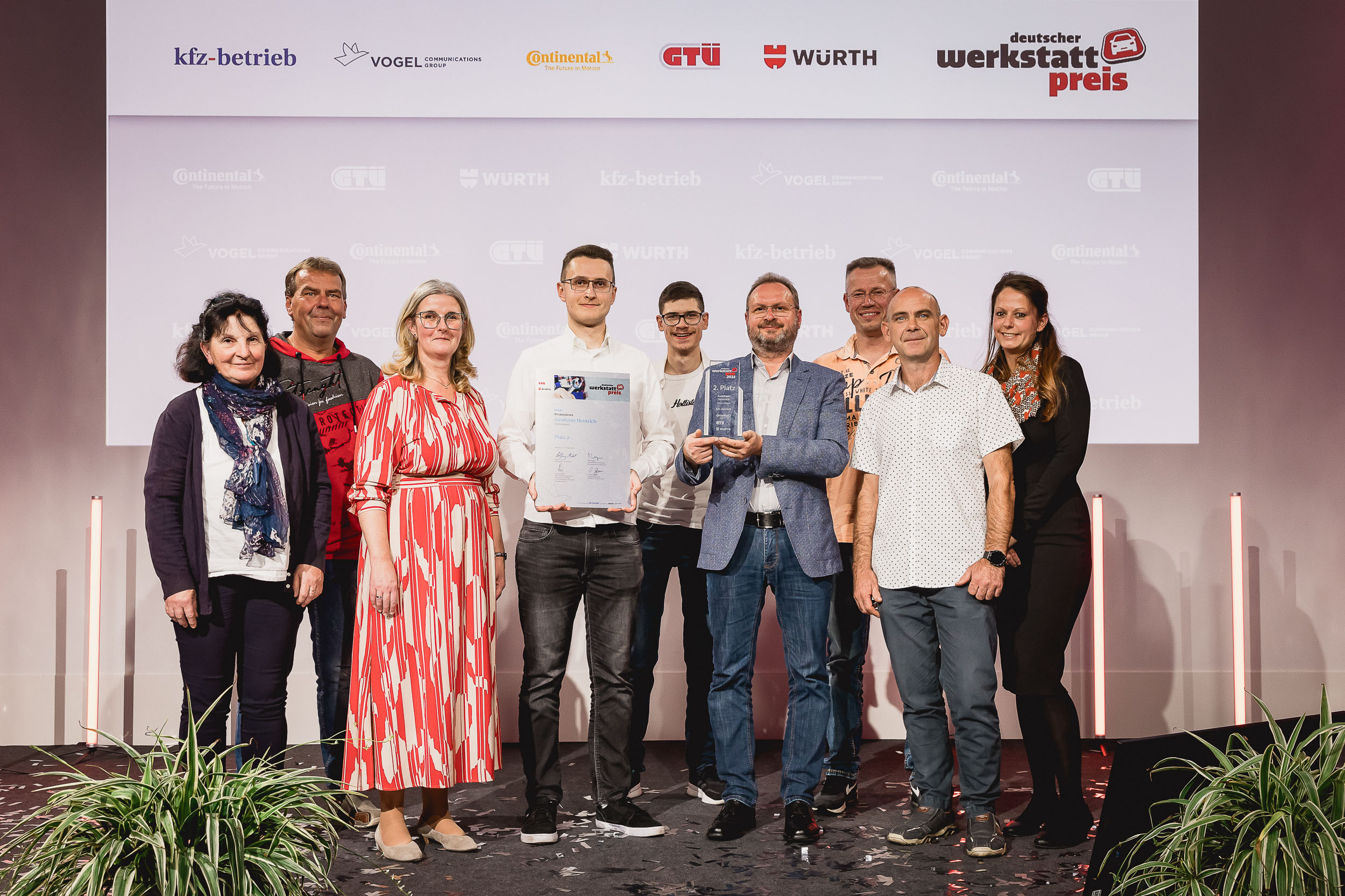 Platz 2 Deutscher Werkstattpreis: Autohaus Heinrich. Bildrechte Stefan Bausewein